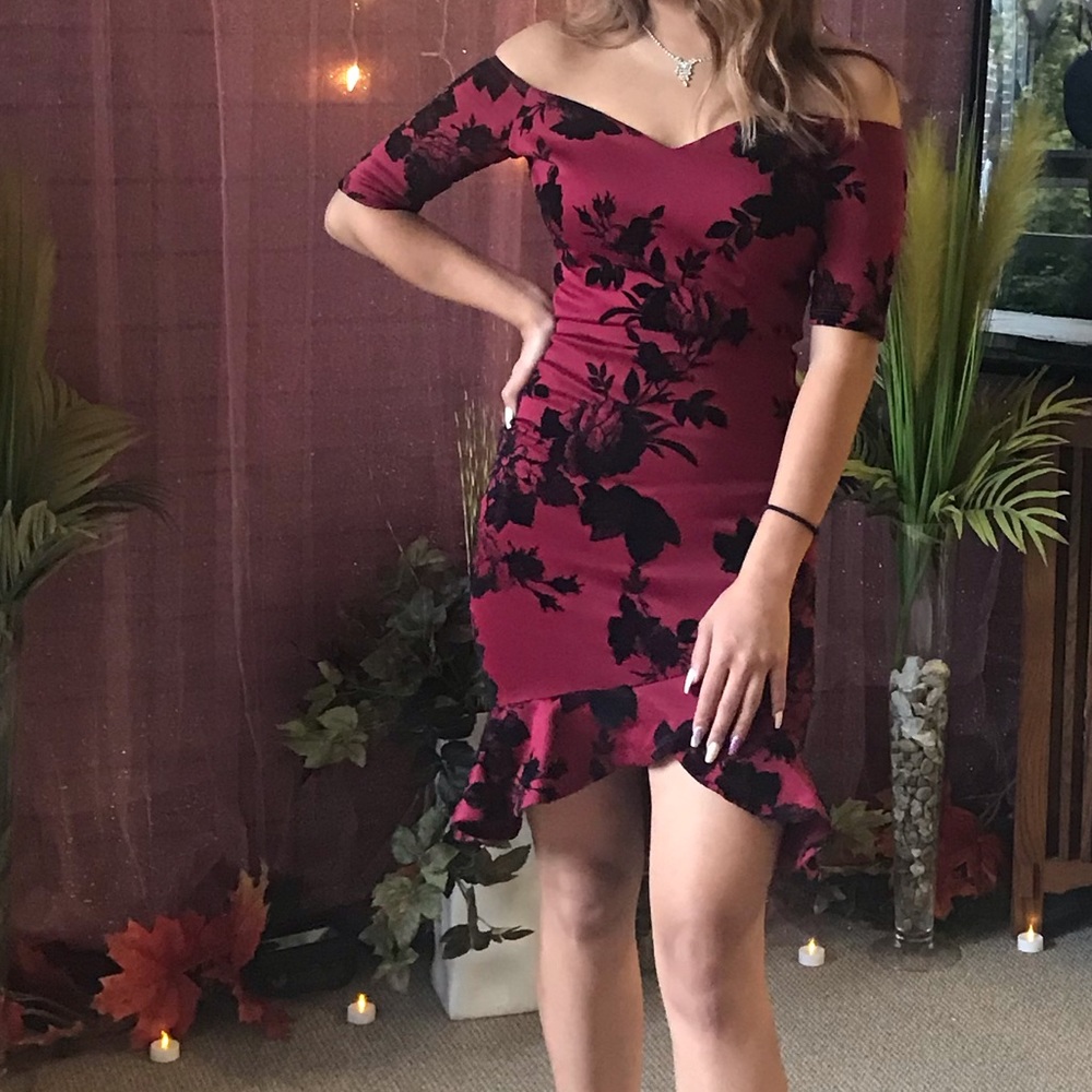 Fashionista Floral sexy dress